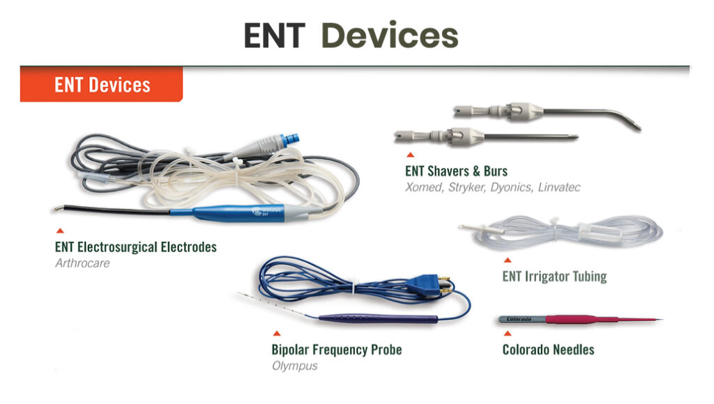 Single Use Devices used by ENTs
